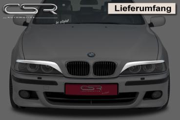 CSR Scheinwerferblenden Carbon Look für BMW 5er E39 SB060-C Carbon Look Hochglanz (keine Lackierung erforderlich)
