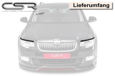 CSR Scheinwerferblenden oben für Skoda Superb 2 SB156