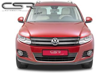 CSR Scheinwerferblenden für VW Tiguan I (5N) SB170-G Glossy schwarz Hochglanz (keine Lackierung erforderlich)