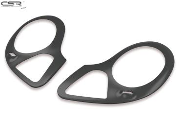 CSR Scheinwerferblenden für Porsche Boxster 986 und für 911/996 SB184-G Glossy schwarz Hochglanz (keine Lackierung erforderlich)