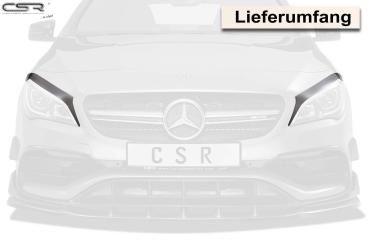 CSR Scheinwerferblenden für Mercedes-Benz CLA X117 / C117 SB283-L Lackierung erforderlich (unlackiert roh)
