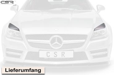 CSR Scheinwerferblenden für Mercedes-Benz SLK / SLC R172 SB284-G Glossy schwarz Hochglanz (keine Lackierung erforderlich)