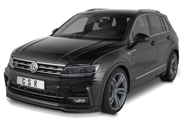 CSR Scheinwerferblenden für VW Tiguan II (Typ AD1) SB286-G Glossy schwarz Hochglanz (keine Lackierung erforderlich)