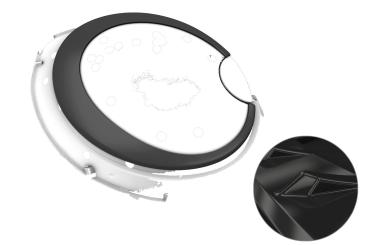 CSR Scheinwerferblenden für Mini R55, R56, R57, R58, R59 SB291-G Glossy schwarz Hochglanz (keine Lackierung erforderlich)