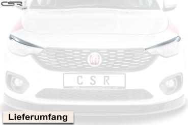CSR Scheinwerferblenden für Fiat Tipo (Typ 356) SB293-L Lackierung erforderlich (unlackiert roh)