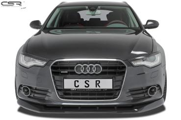 CSR Scheinwerferblenden für Audi A6 4G C7 Xenon SB299-G Glossy schwarz Hochglanz (keine Lackierung erforderlich)