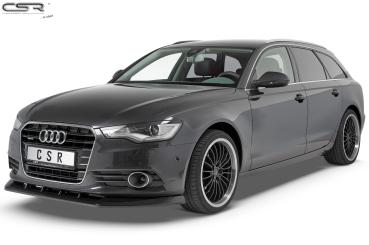CSR Scheinwerferblenden für Audi A6 4G C7 Xenon SB299-G Glossy schwarz Hochglanz (keine Lackierung erforderlich)