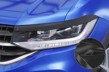 CSR Scheinwerferblenden für VW T-Cross (Typ C1) SB303-G Glossy schwarz Hochglanz (keine Lackierung erforderlich)