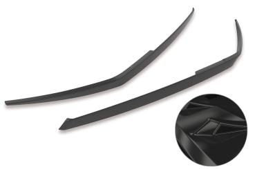 CSR Scheinwerferblenden für Renault Megane II SB305-G Glossy schwarz Hochglanz (keine Lackierung erforderlich)