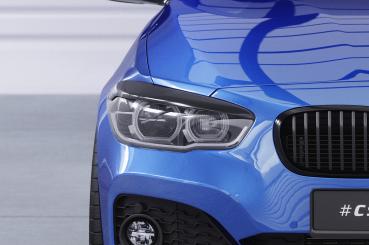 CSR Scheinwerferblenden für BMW 1er F20 / F21 SB306-G Glossy schwarz Hochglanz (keine Lackierung erforderlich)