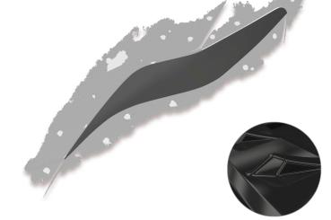 CSR Scheinwerferblenden für Ford Mondeo MK4 (Typ BA7) SB307-G Glossy schwarz Hochglanz (keine Lackierung erforderlich)