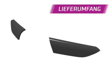 CSR Scheinwerferblenden für VW Golf 8 (Typ CD) SB310-G Glossy schwarz Hochglanz (keine Lackierung erforderlich)