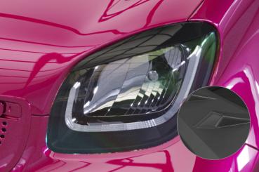 CSR Scheinwerferblenden für Smart fortwo 453 / EQ fortwo SB311-L Lackierung erforderlich (unlackiert roh)