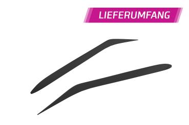 CSR Scheinwerferblenden für Toyota GR Supra (A90) SB313-L Lackierung erforderlich (unlackiert roh)