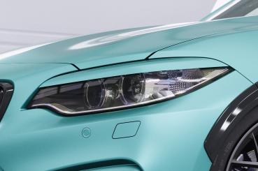 CSR Scheinwerferblenden für BMW 2er F22/F23/F87 SB314-L Lackierung erforderlich (unlackiert roh)