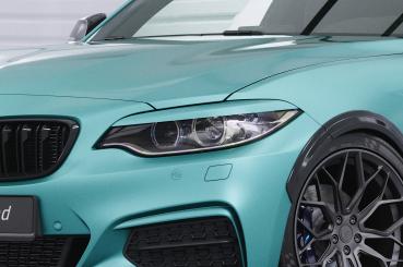 CSR Scheinwerferblenden für BMW 2er F22/F23/F87 SB314-L Lackierung erforderlich (unlackiert roh)