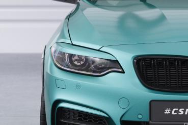 CSR Scheinwerferblenden für BMW 2er F22/F23/F87 SB314-L Lackierung erforderlich (unlackiert roh)
