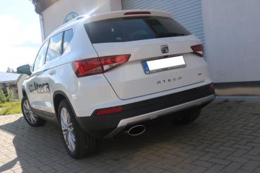 Fox passend für Seat Ateca 5FP - 4x4 Endschalldämpfer - 2x80 Typ 16 SE100001-130