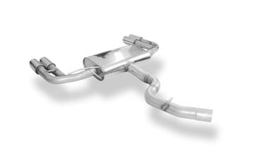 Fox passend für Seat Ateca 5FP - 4x4 Endschalldämpfer quer Ausgang rechts/links - 2x80 Typ 16 rechts/links SE100015-130