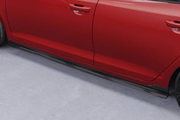 CSR Seitenschweller mit ABE für VW Golf 6 SS460-G Glossy schwarz Hochglanz (keine Lackierung erforderlich)