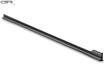 CSR Seitenschweller mit ABE für VW Golf 7 (Typ AU) SS461-C Carbon Look Hochglanz (keine Lackierung erforderlich)