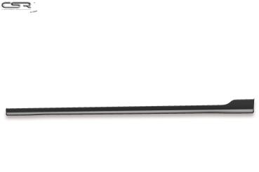 CSR Seitenschweller mit ABE für VW Golf 7 (Typ AU) SS461-C Carbon Look Hochglanz (keine Lackierung erforderlich)