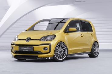 CSR Seitenschweller mit ABE für VW up!, Seat Mii, Skoda Citigo SS463-S strukturiert schwarz matt (keine Lackierung erforderlich)