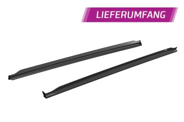 CSR Seitenschweller mit ABE für VW Scirocco III Typ 13 SS465-G Glossy schwarz Hochglanz (keine Lackierung erforderlich)