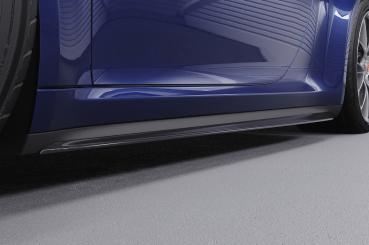 CSR Seitenschweller mit ABE für Porsche 911/992 SS471-C Carbon Look Hochglanz (keine Lackierung erforderlich)