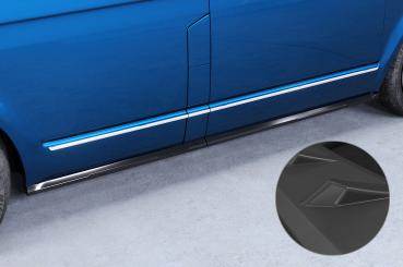 CSR Seitenschweller mit ABE für VW T5 / T6 / T6.1 Bus SS476-L Lackierung erforderlich (unlackiert roh)