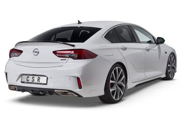 CSR Seitenschweller mit ABE für Opel Insignia B GSI / GS Line Plus SS477-G Glossy schwarz Hochglanz (keine Lackierung erforderlich)