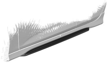 CSR Seitenschweller mit ABE für Opel Insignia B GSI / GS Line Plus SS477-G Glossy schwarz Hochglanz (keine Lackierung erforderlich)