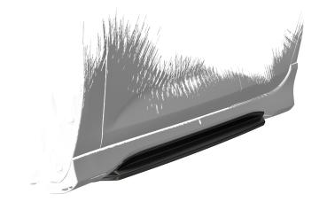 CSR Seitenschweller mit ABE für Opel Insignia B GSI / GS Line Plus SS477-G Glossy schwarz Hochglanz (keine Lackierung erforderlich)