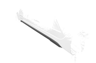 CSR Seitenschweller mit ABE für Hyundai i10 (3. Generation) SS483-S strukturiert schwarz matt (keine Lackierung erforderlich)