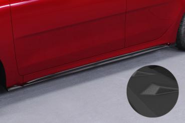CSR Seitenschweller mit ABE für Kia Rio (YB) SS485 -S strukturiert schwarz matt (keine Lackierung erforderlich)