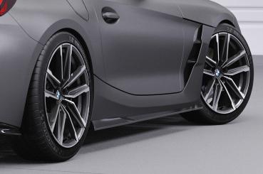 CSR Seitenschweller mit ABE für BMW Z4 (G29) M-Paket / M40i SS486-G Glossy schwarz Hochglanz (keine Lackierung erforderlich)