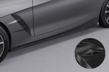 CSR Seitenschweller mit ABE für BMW Z4 (G29) M-Paket / M40i SS486-G Glossy schwarz Hochglanz (keine Lackierung erforderlich)