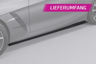 CSR Seitenschweller mit ABE für BMW Z4 (G29) M-Paket / M40i SS486-G Glossy schwarz Hochglanz (keine Lackierung erforderlich)