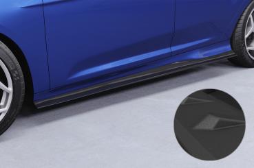 CSR Seitenschweller mit ABE für Ford Focus MK3 ST/ST-Line SS489-S strukturiert schwarz matt (keine Lackierung erforderlich)