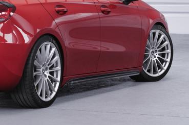 CSR Seitenschweller mit ABE für Mercedes-Benz A-Klasse (W177) SS490-S strukturiert schwarz matt (keine Lackierung erforderlich)