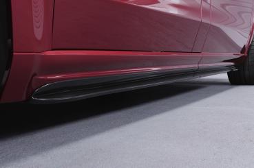 CSR Seitenschweller mit ABE für Mercedes-Benz V-Klasse 447 AMG-Line SS491-S strukturiert schwarz matt (keine Lackierung erforderlich)