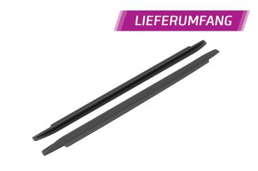 CSR Seitenschweller mit ABE für Tesla Model 3 SS494-G Glossy schwarz Hochglanz (keine Lackierung erforderlich)