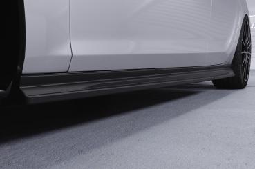 CSR Seitenschweller mit ABE für Opel Astra J Sports Tourer SS504-G Glossy schwarz Hochglanz (keine Lackierung erforderlich)