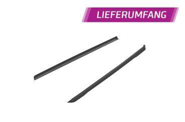 CSR Seitenschweller mit ABE für BMW 3er E90 / E91 SS513-G Glossy schwarz Hochglanz (keine Lackierung erforderlich)