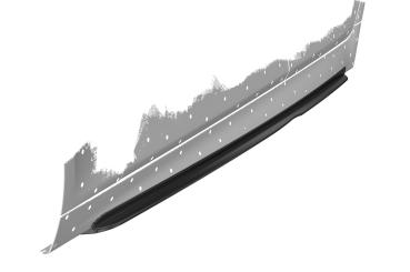 CSR Seitenschweller mit ABE für BMW 5er F10 / F11 M-Paket SS515-G Glossy schwarz Hochglanz (keine Lackierung erforderlich)