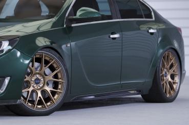 CSR Seitenschweller mit ABE für Opel Insignia A SS516-C Carbon Look Hochglanz (keine Lackierung erforderlich)