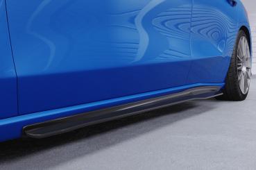 CSR Seitenschweller mit ABE für Ford Focus MK4 Turnier ST/ST-Line SS519-G Glossy schwarz Hochglanz (keine Lackierung erforderlich)