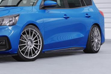 CSR Seitenschweller mit ABE für Ford Focus MK4 Turnier ST/ST-Line SS519-G Glossy schwarz Hochglanz (keine Lackierung erforderlich)