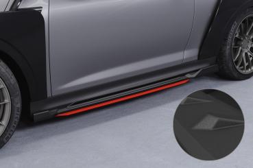 CSR Seitenschweller mit ABE für Mini F56 / F57 SS520-S strukturiert schwarz matt (keine Lackierung erforderlich)