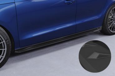 CSR Seitenschweller mit ABE für Audi A1 (8X) SS524-S strukturiert schwarz matt (keine Lackierung erforderlich)
